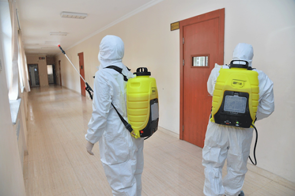 covid Special cleaning to prevent the spread of Covid -19 1