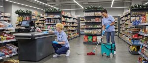 Професійна чистота в магазині — контроль якості CPG Facility Management.